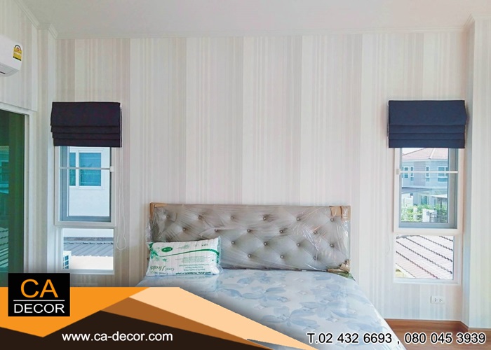 Blue-roman blinds-3