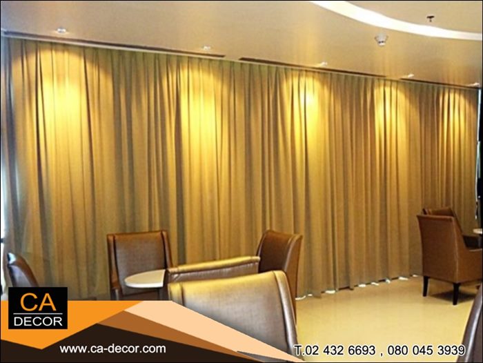 Pleated curtain-Banquet room-4