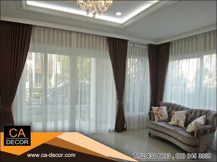 ผ้าม่านจีบ สีน้ำตาล Pleated curtains_in-the-box-1