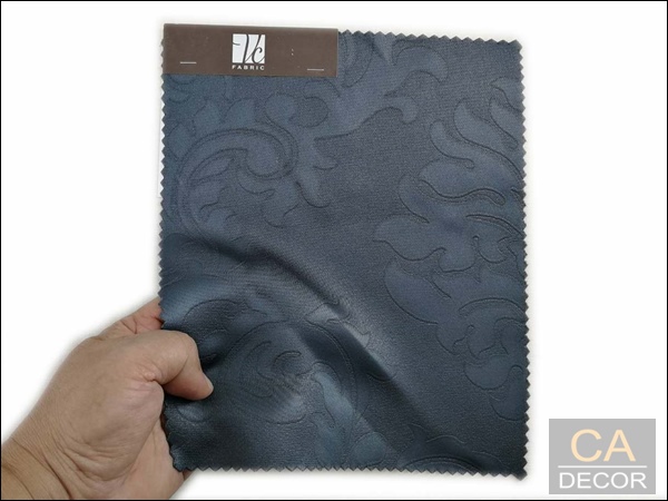ผ้าม่านราคาถูก VC FABRIRC  NAP577/04 (สีน้ำเงิน-เทา)