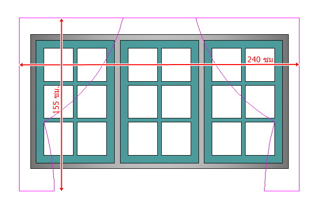 How to measure curtains2