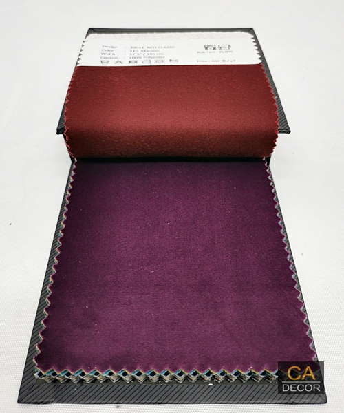 ผ้ากำมะหยี่สีม่วง purple