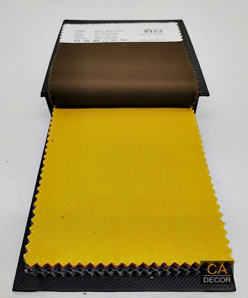 ผ้ากำมะหยี่สีเหลือง yello