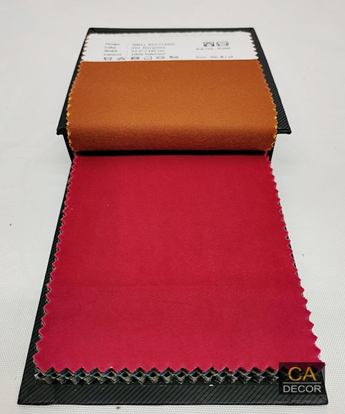 ผ้ากำมะหยี่สีชมพูเข้ม pink