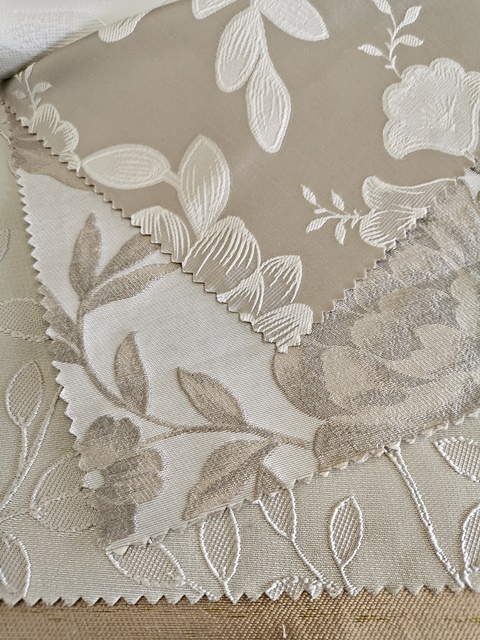 Cream, brown, plastel