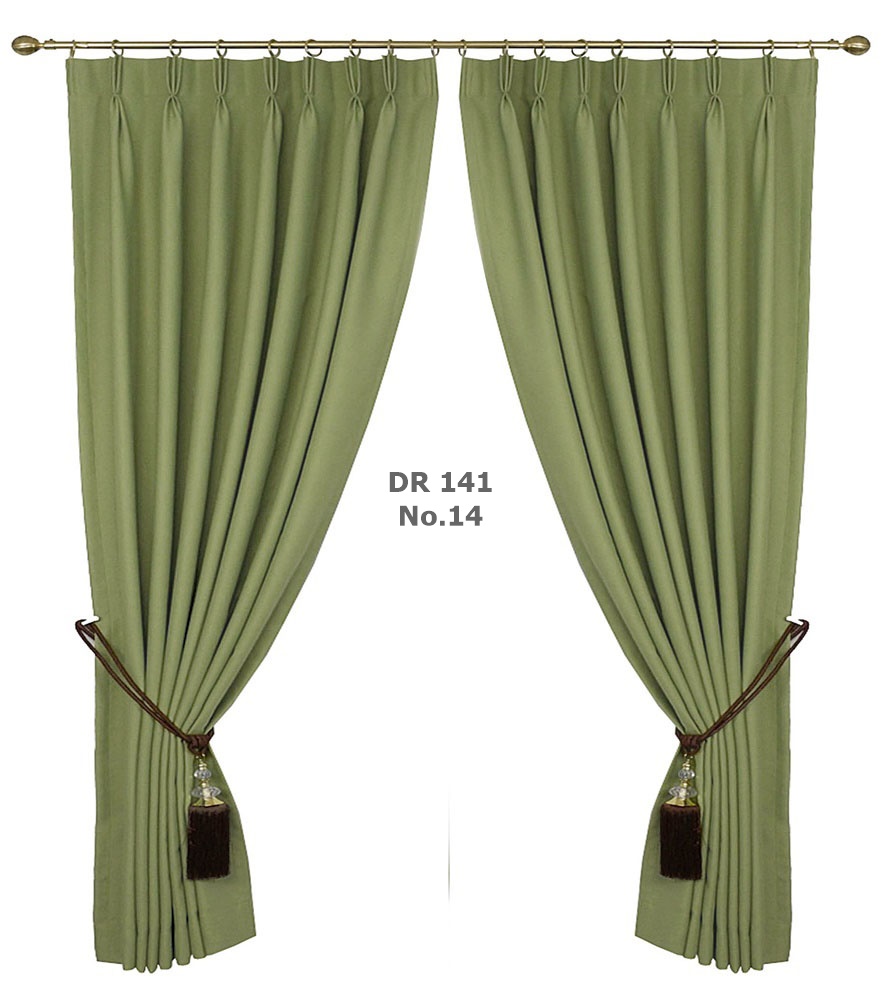 green door curtain