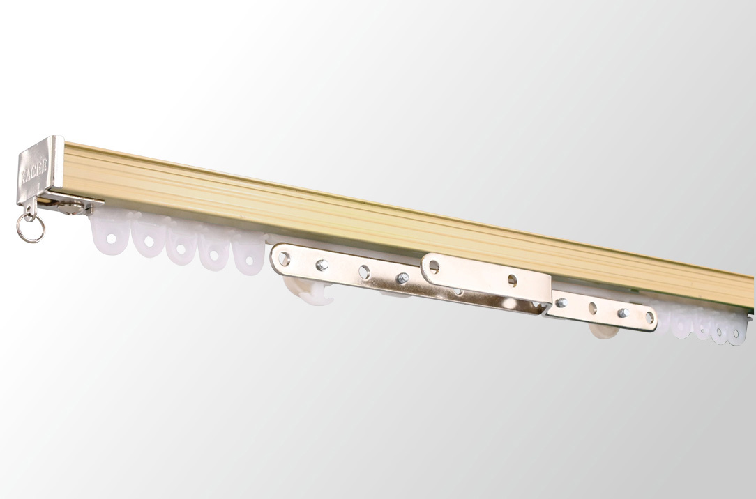 M rail, hand assembled, black gold