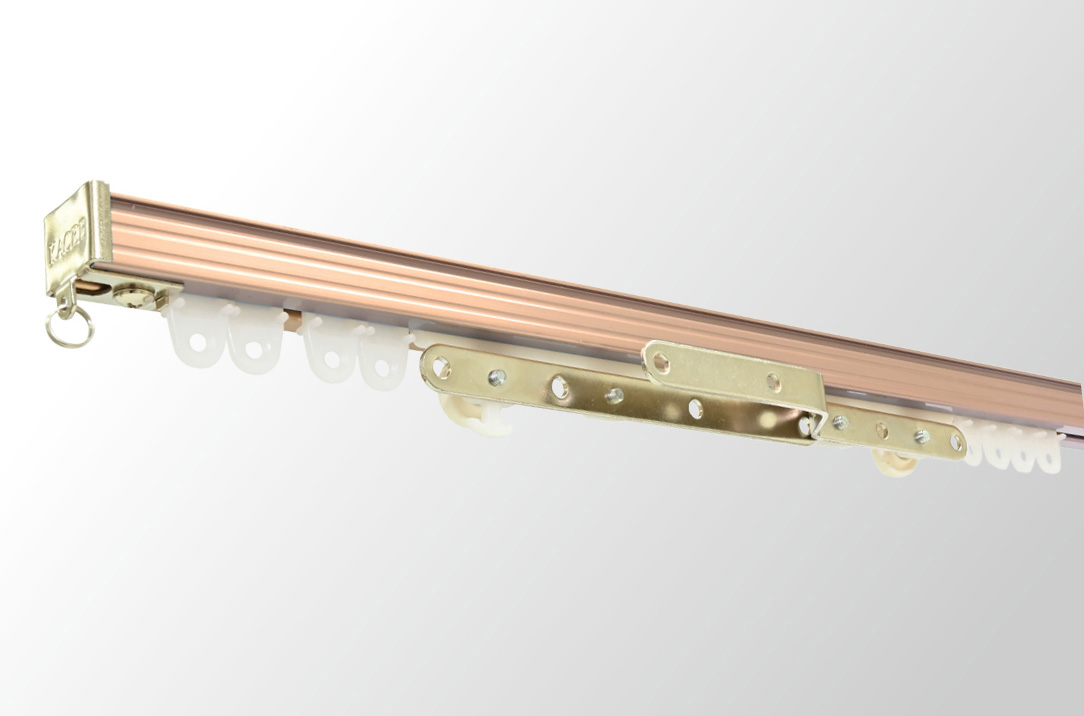 M rail, hand assembled, rose gold color