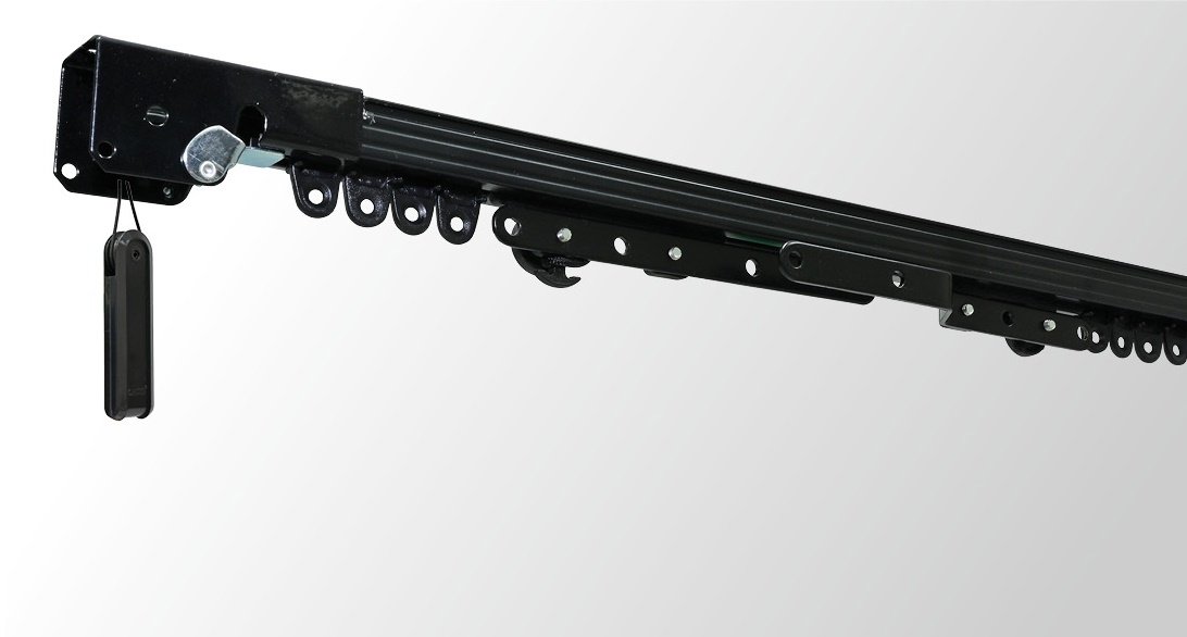 M rail, rope, black