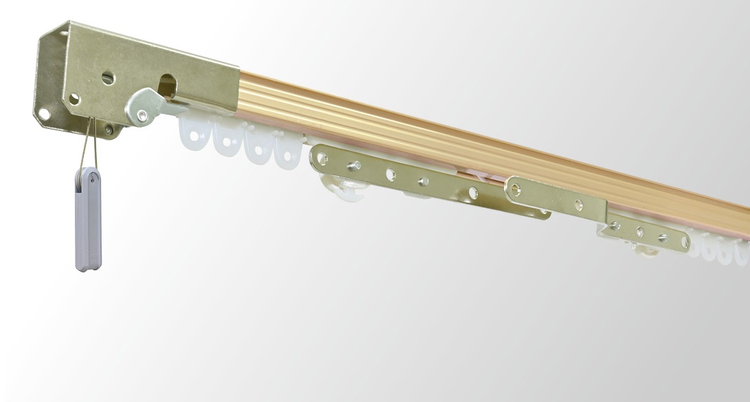 M rail, rope, gold color
