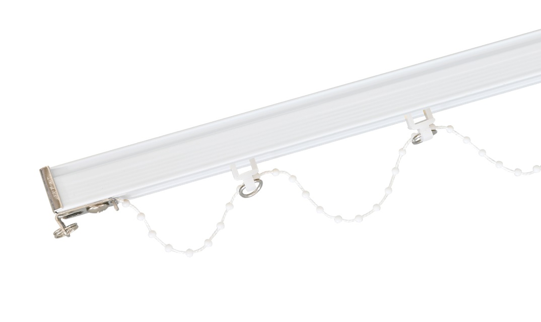 Curtain rod white