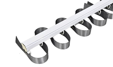Curtain track, tape, color 4