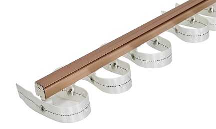 Curtain track, tape, color 6