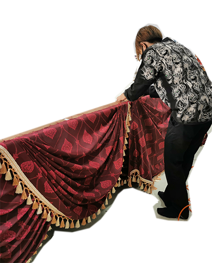 wash the curtain louis